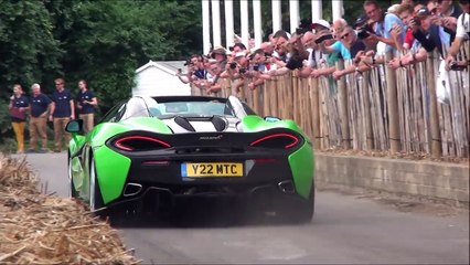 بالفيديو لا تقترب من سيارة ماكلارين 600LT الجديدة لأنك قد تحترق