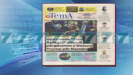 SHTYPI I DITES ME TITUJT E GAZETAVE E MARTE 17 KORRIK 2018 - News, Lajme - Kanali 7
