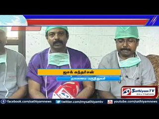 Doctors struggled over the 10 hour Adventure disconnected hands together in kanyakumari