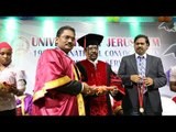 Sathiyam TV MD honorable Mr.Isaac Livingstone received doctorate for performing well in Media field