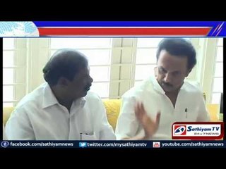 DMK MK Stalin has met to PMK anbumani Ramadas for inviting  Relatives wedding.