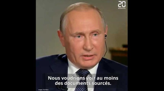 Empoisonnements au Novitchok: Poutine dénonce des accusations britanniques «infondées»