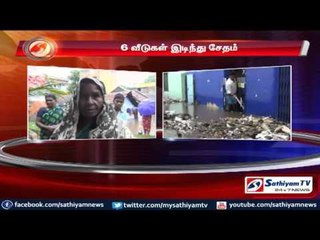 Salem : Six houses destroyed in heavy rain