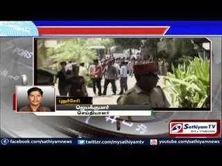 Pondicherry central university students strikes for the fifth consecutive day
