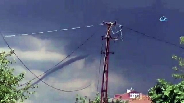İstanbul’da Tuzla'da Hortum Paniği