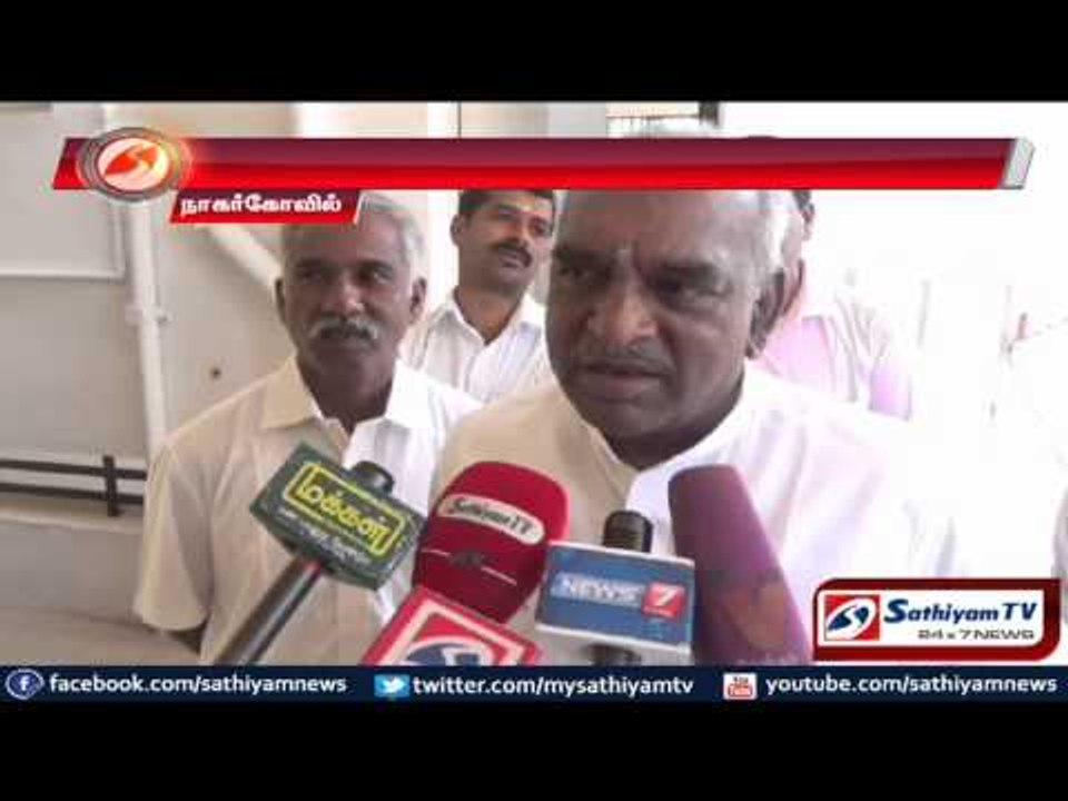 Liquor prohibition protest cannot be stopped: Pon. Radhakrishnan.