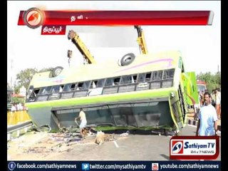 Tirupur: Private bus accident, 7 killed more than 20 injured
