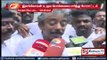 Effigy of EVKS burnt by ADMK supporters: Chennai Saidapet