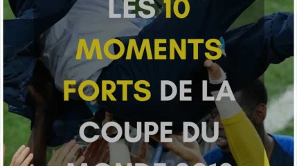 Les 10 moments forts de la Coupe du monde