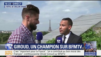 Retour en France, l'Elysée, la légion d'honneur... Olivier Giroud répond aux questions de BFMTV - l'entretien en intégralité