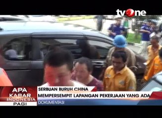 Serbuan Buruh China, Mempersempit Lapangan Pekerjaan