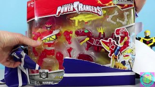 Power Rangers Dino Charge Mixx N Morph Red Ranger & T Rex ZORD & Transformer Hero Masher B