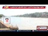 Chennai : Relatives protest to rescue boy drowned in Adyar lake