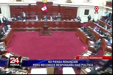 Duberlí Rodríguez afirma que seguirá en la presidencia del Poder Judicial