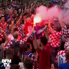 À Zagreb, près d’un Croate sur dix a assisté au retour des vice-champions