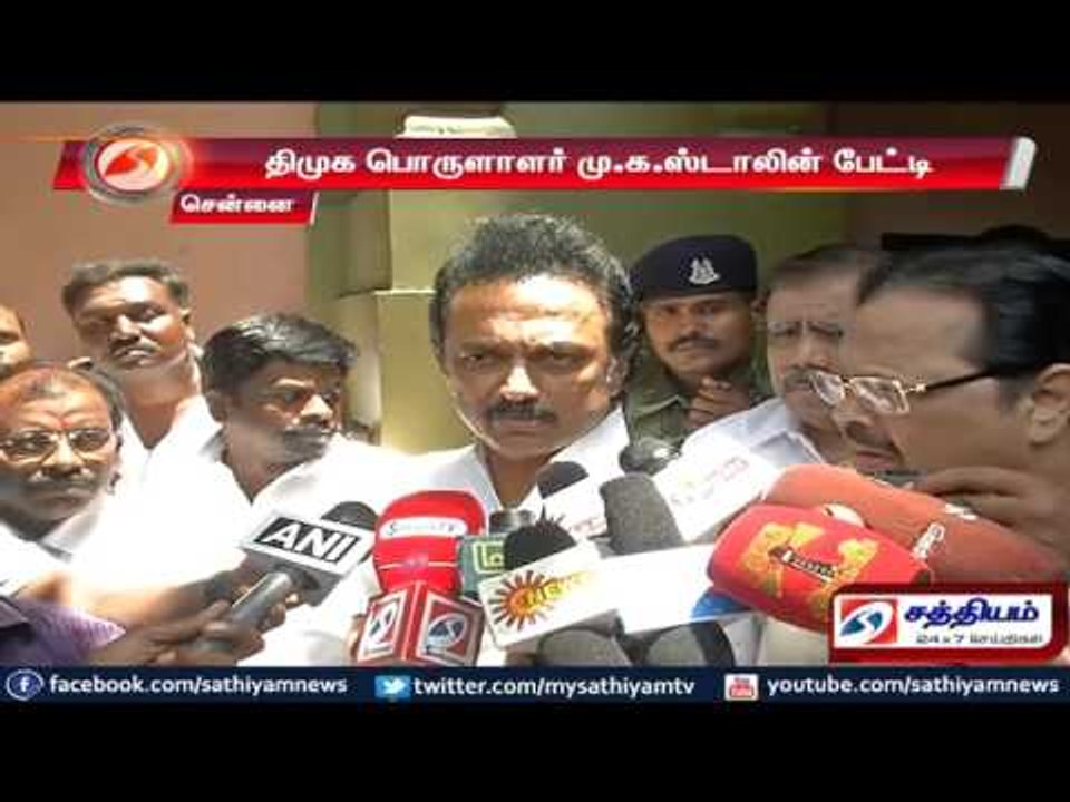 DMDK-PWF alliance will not affect DMK says Stalin