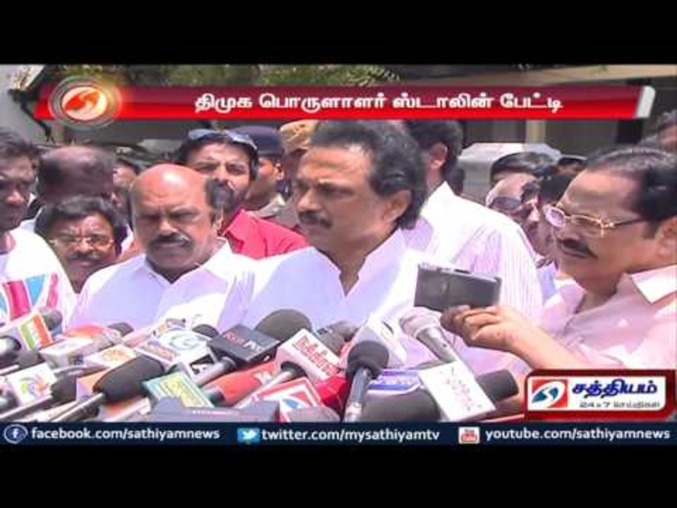 Constituency allotment discussion went smoothly says M K Stalin