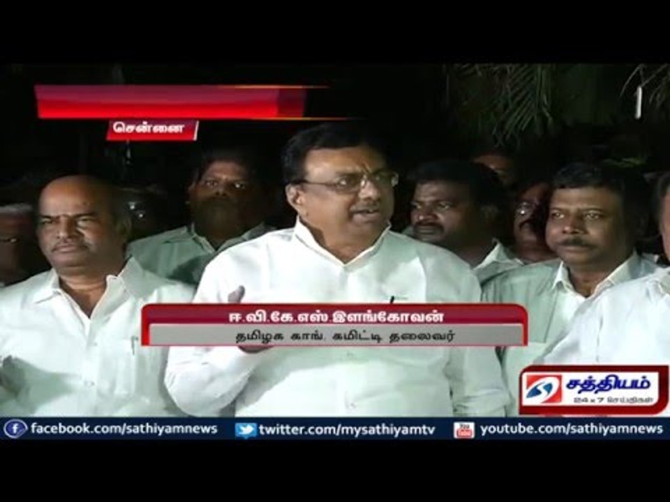 EVKS Elangoven condemns Vaiko