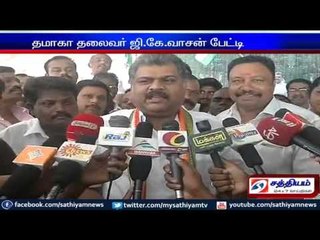 Election manifesto will be released by the end of this week says G.K Vasan