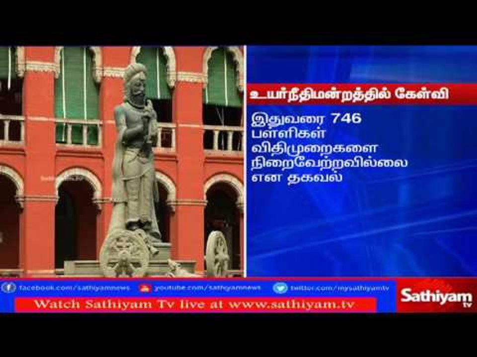 List of schools with improper infrastructure and facilities should be listed out.