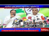 Rajeev Gowda complains on BJP government