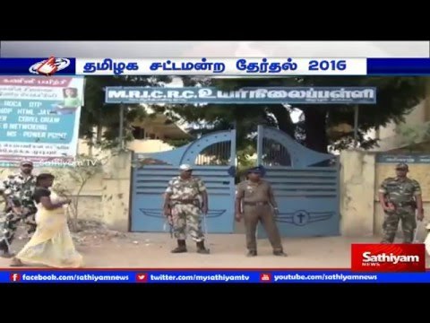 ADMK candidate CV Shanmugam castes his vote: Vilupuram.