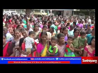 More than 300 women protest to close wine shop near schools