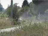 Lagache corsa rallye crash