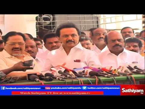 DMK treasurer M.K Stalin leaves Assembly | Sathiyam TV News