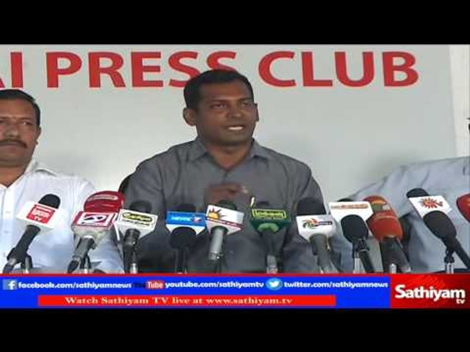சென்னை கட்டுமான பொறியாளர் சங்க நிறுவன தலைவர் வெங்கடாச்சலம் செய்தியாளர் சந்திப்பு | Sathiyam TV News