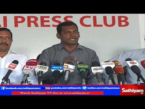 சென்னை கட்டுமான பொறியாளர் சங்க நிறுவன தலைவர் வெங்கடாச்சலம் செய்தியாளர் சந்திப்பு | Sathiyam TV News