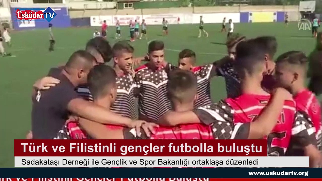 Türk ve Filistinli Gençler Futbolla Buluştu