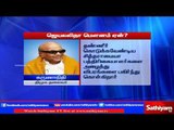 Karunanidhi rises question on why Jayalalithaa is maintaining silence in Cauvery issue