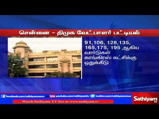 Local Elections: DMK preliminary candidate list