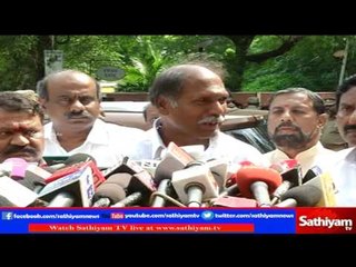 Puducherry opposition leader Rangasamy wishing for CM Jayalalitha with good health