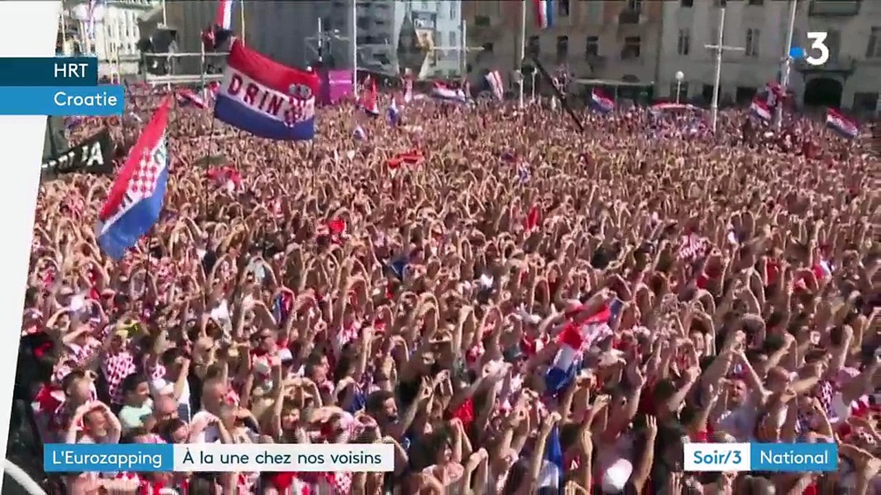 Eurozapping : la Croatie et la Belgique ont salué leurs héros