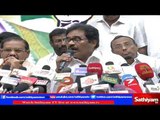 Jallikattu conducted against Ban - Thirunavukkarasar in press meet