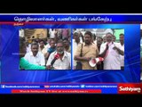Protest to stop ban on Jallikattu by blocking buses