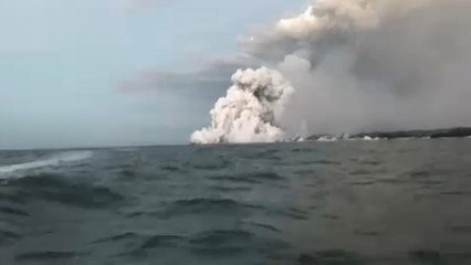 Explosão de lava provoca 23 feridos no Havai