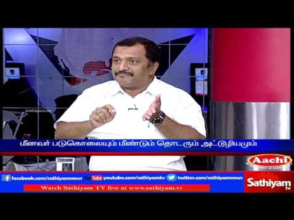 Sathiyam Sathiyame - Srilankan Navy arrested Tamil Fishermens, taken boats