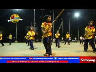 Vidiyal Puthusu : Silambam Dharma speaks about Portray art