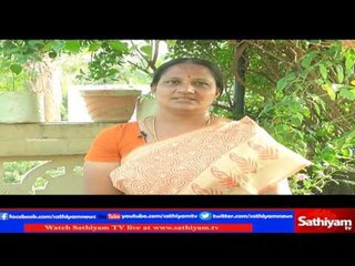 Vidiyal Pudusu  - Mrs.Shubasri Vijay speaks about Terrace garden