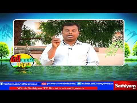Vidiyal Puthusu : Mr.Tamildhasan- speaks about How to increase rain water source by planting trees