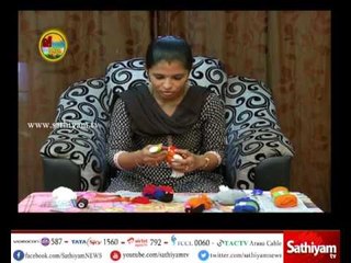 Vidiyal  Puthusu:Mrs.Divya explaining about how to make a wool yarn toy bird? | 10.05.17