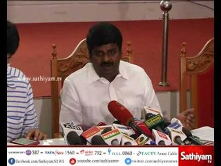 Minister Vijayabaskar in Press Meet