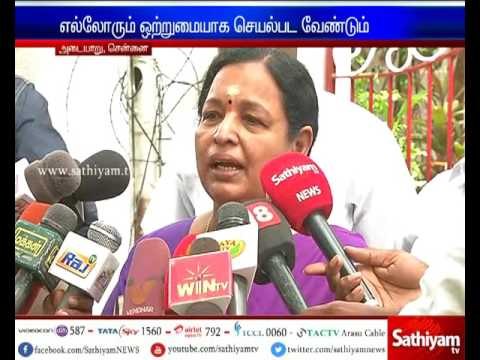 C.R Saraswathi Praises TTV Dinakaran will be elected again as ADMK Deputy General Secretary