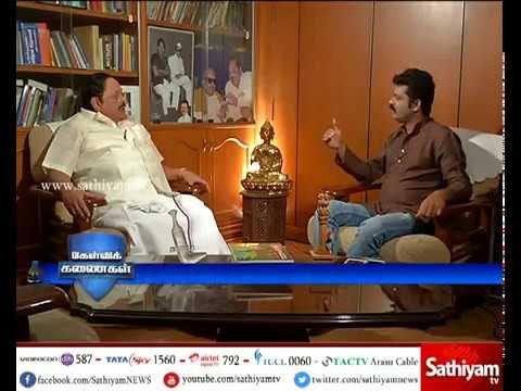 Kelvi Kanaigal: Interview with Durai Murugan | Part 2 | 17/06/17 | Sathiyam News TV