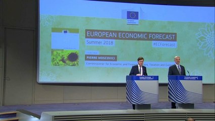 Οι θερινές προβλέψεις της Κομισιόν για το 2018 και το 2019
