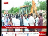 Erode: People seize lorries which came to dump plastic waste on road