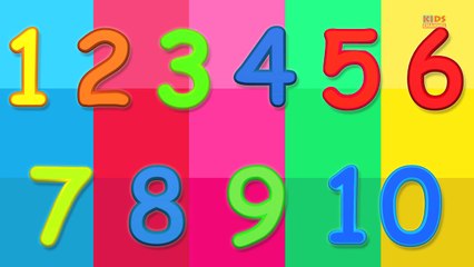 Number Songs For Kids | Ten Little Numbers